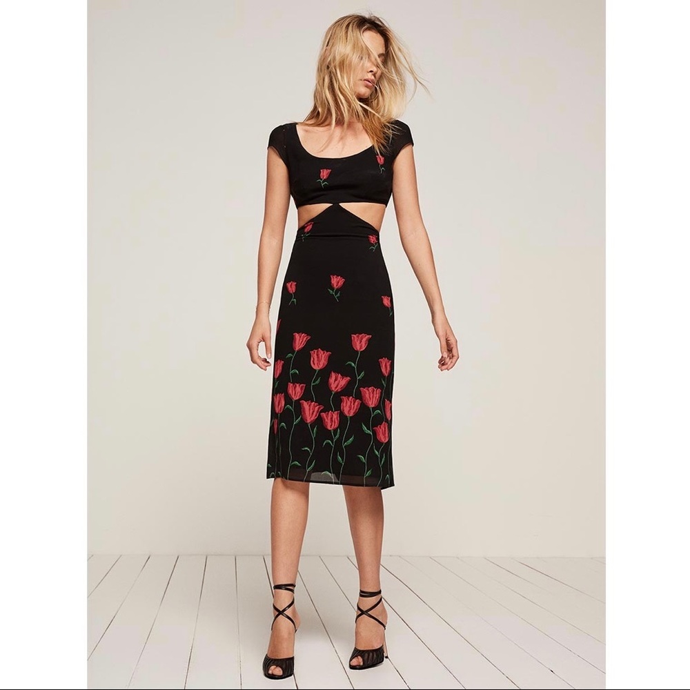 BNWT Reformation Saylor Dress in Holland
